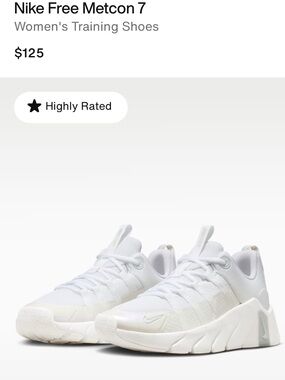Nike Women Metcon 7 Sneakers — White